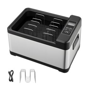 Sous Vide Cooker, 800W Sous-Vide Machine, Suveed Cooking Machine with LED Digital Display, Glass Lid, Precise Temperature & Timer Control